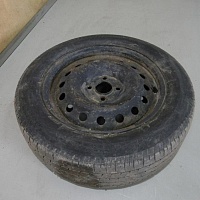 Колесо R15 (4*100*6J*ЕТ45) (195*60) Bridgestone B390 летнее